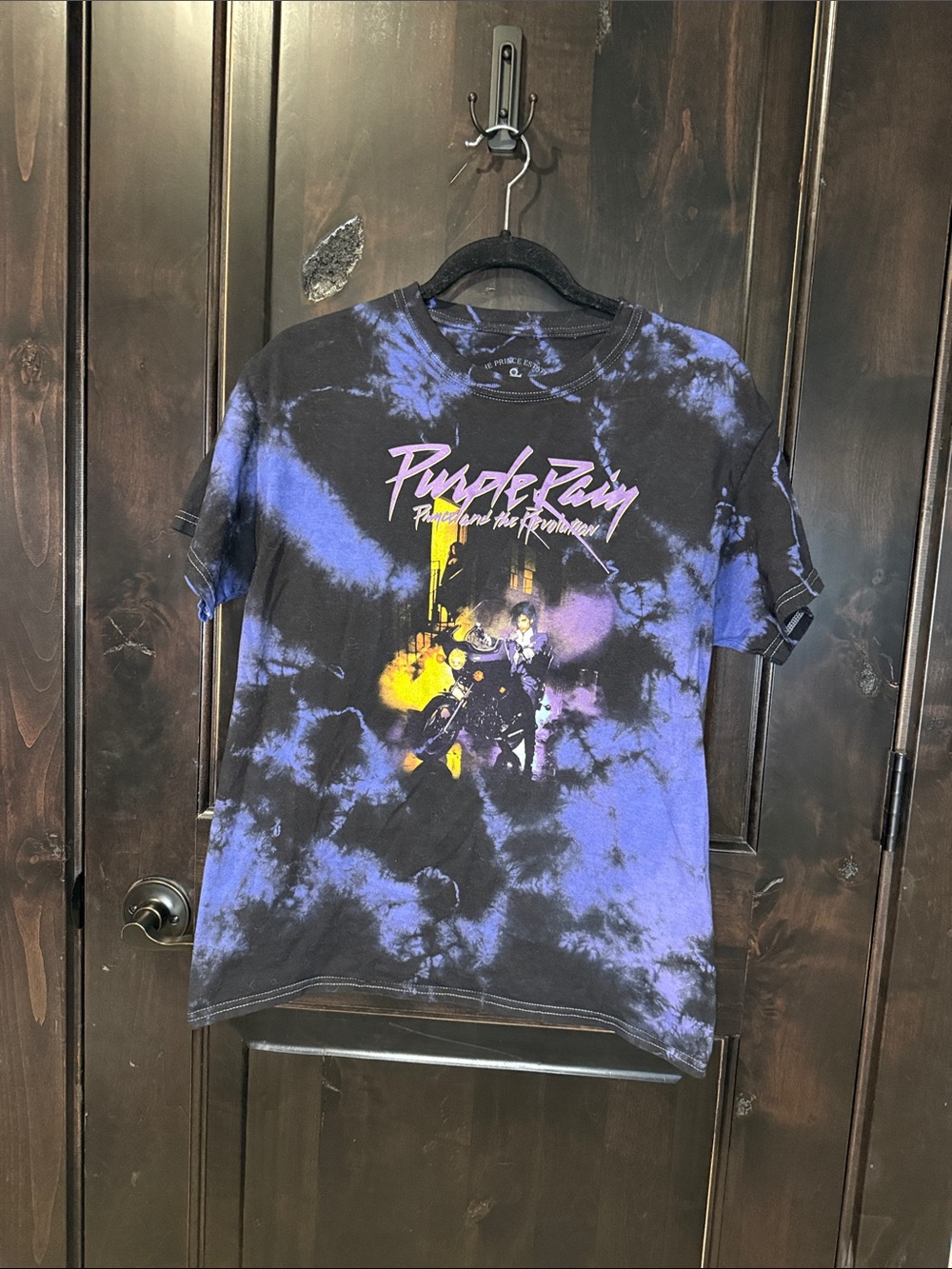Purple Rain Tie-Dye Graphic Tee